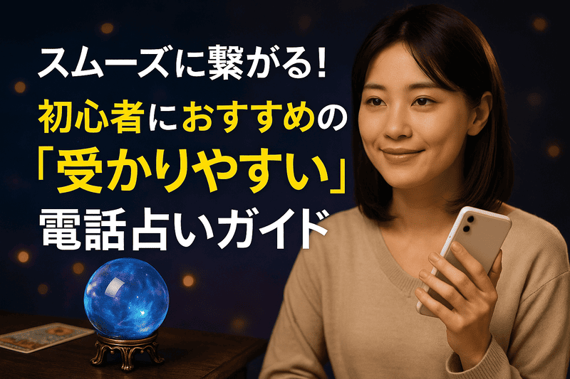 スムーズに繋がる！初心者におすすめの「受かりやすい」電話占いガイド